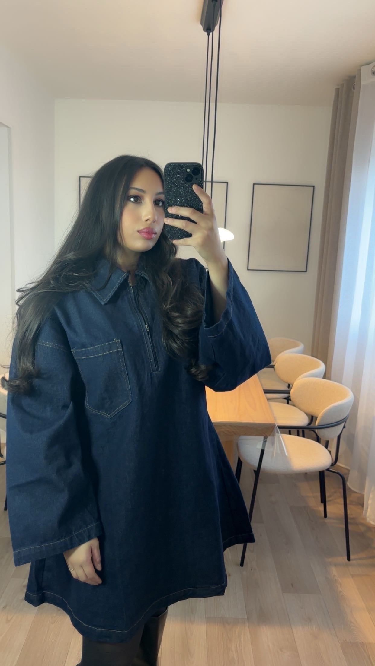Robe en jean